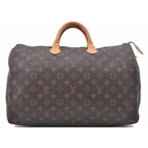 Auth Louis Vuitton Speedy 40 Satchel #29281L66B